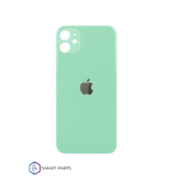 Tapa Trasera Iphone 11 Verde Agua Aaa Big Hole