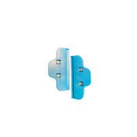 SET PRENSA PLASTICA X 2 UNIDADES CELESTE