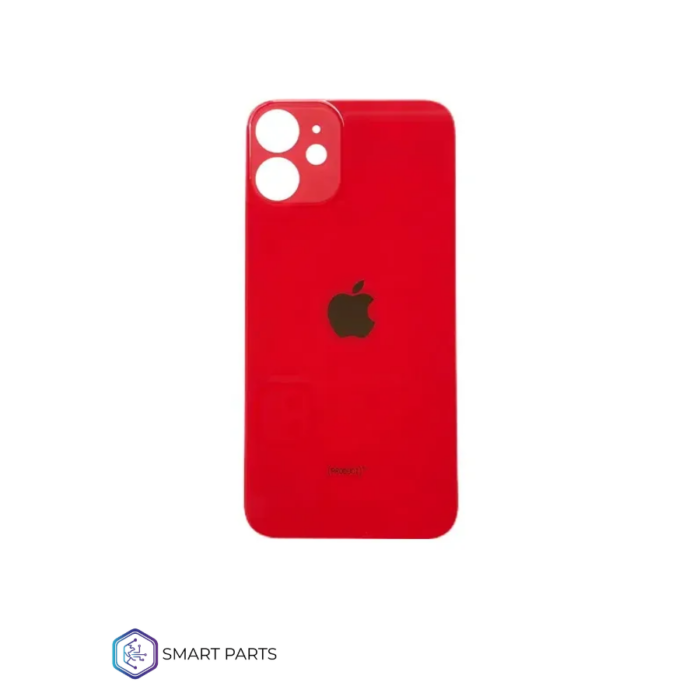 TAPA TRASERA IPHONE 12 MINI ROJA BIG HOLE