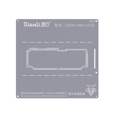 Stencil Placa Samsung Z Flip F700F/U Qianli QS121 Stencil Placa Samsung Z Flip F700F/U Qianli QS121