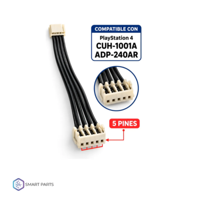 Cable de Fuente PS4 5 Pines CUH-1001A ADP-240AR