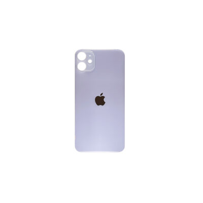 Tapa Trasera iPhone 11 Violeta Original Big Hole