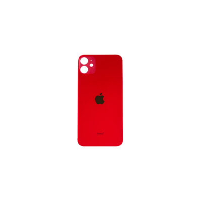 Tapa Trasera iPhone 11 Roja Original Big Hole Tapa Trasera iPhone 11 Roja Original Big Hole