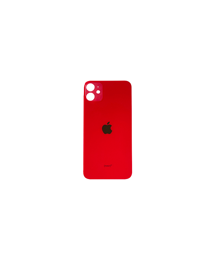 Tapa Trasera iPhone 11 Roja Original Big Hole Tapa Trasera iPhone 11 Roja Original Big Hole