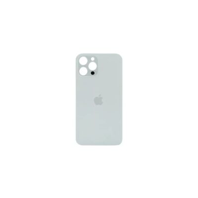 Tapa Trasera iPhone 12 Pro Max Blanca Big Hole