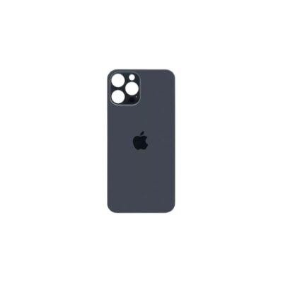 Tapa Trasera iPhone 12 Pro Max Negra Big Hole