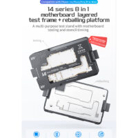 PLATAFORMA PROBADOR DE PLACAS + REBALLING MEGA IDEA PARA IPHONE 14 8 EN 1