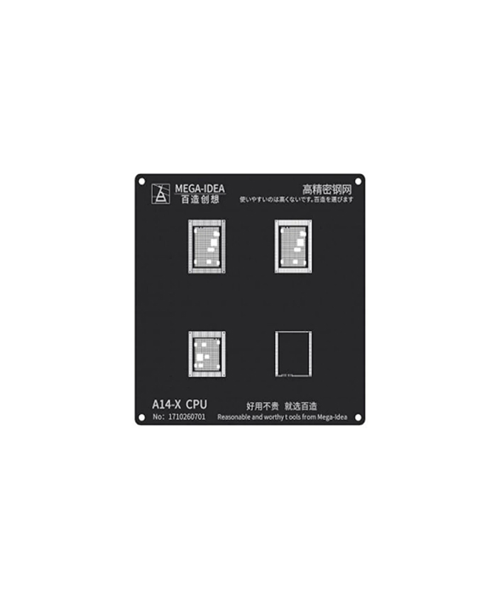 Stencil Reballing iPhone Chip A14 – x Mega Idea Stencil Reballing iPhone Chip A14 – x Mega Idea