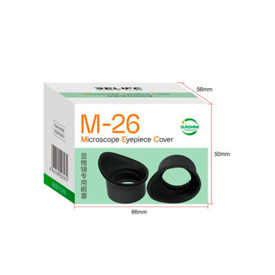 Goma para Oculares de Microscopio Juego Sunshine M-26