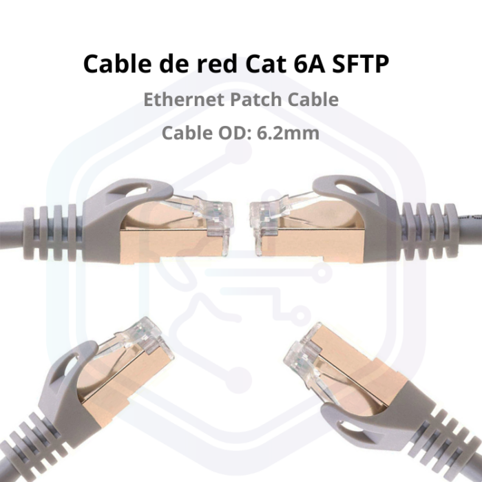 CAT 6A SFTP ETHERNET PATCH CABLE 2 METROS