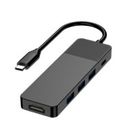 DOCKING STATION 5 EN 1 USB C A USB 3.0 X3 + HDMI 4K + ALIMENTACION DOCKING STATION 5 EN 1 USB C A USB 3.0 X3 + HDMI 4K + ALIMENTACION