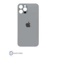 Tapa Trasera Iphone 12 Pro Silver Big Hole