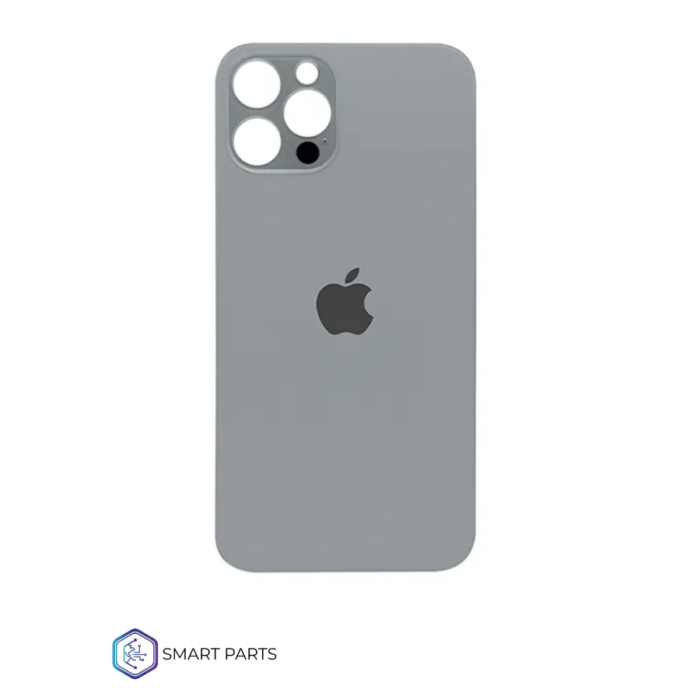 TAPA TRASERA IPHONE 12 PRO SILVER BIG HOLE