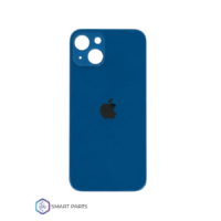 TAPA TRASERA IPHONE AZUL 13 BIG HOLE CON LOGO