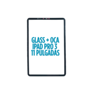 Cristal Glass Ipad Pro 3 A2377 (Wi-Fi), A2459, A2301, A2460 Con Oca