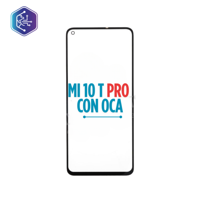CRISTAL XIAOMI MI 10T PRO CON LAMINA OCA