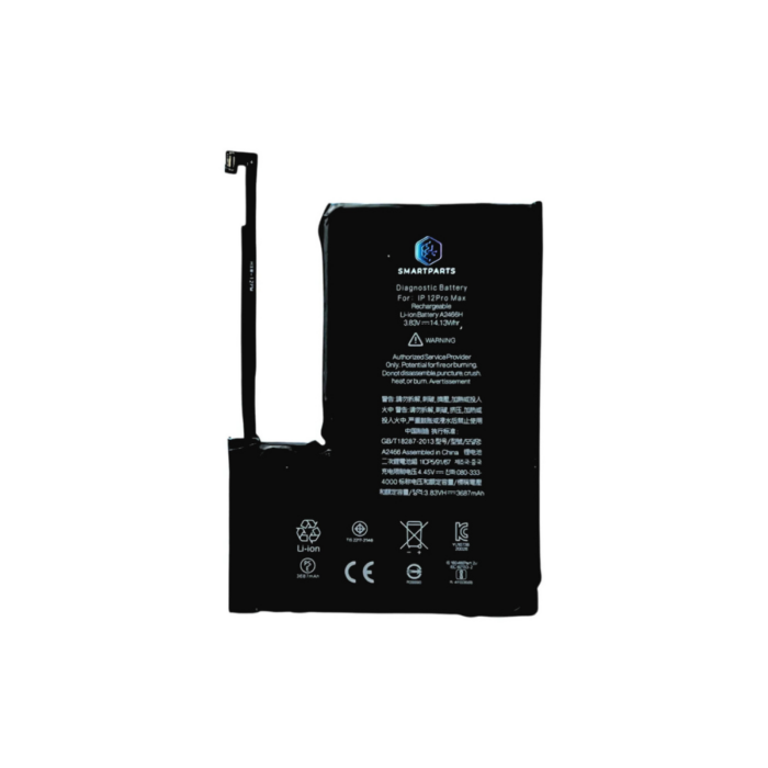 Batería iPhone 12 Pro Max – Auto Programable – SmartParts® – Diagnóstica Superior iOS 18