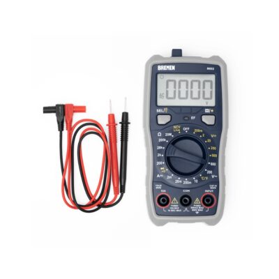 Multimetro Digital True Rms con Medidor de Temperatura Bremen 8652