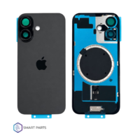 Tapa Trasera Iphone 16 Black Completa