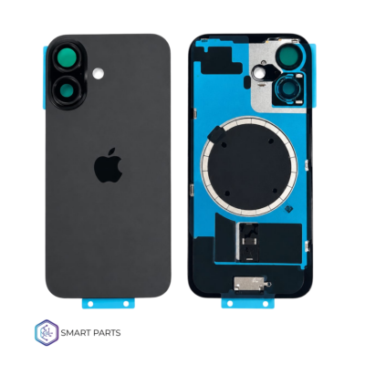 Tapa Trasera iPhone 16 Black Completa