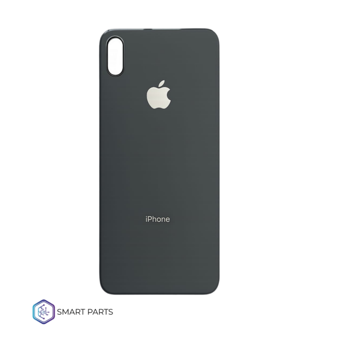 TAPA TRASERA IPHONE XS MAX NEGRA ORIGINAL BIG HOLE