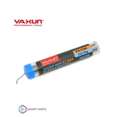 Estaño Niquel para Baterías Yaxun YX-C06 3 Metros x 0.8mm Estaño Niquel para Baterías Yaxun YX-C06 3 Metros x 0.8mm