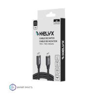 Cable Kelyx Usb Tipo C A Tipo C 240W / 20Gbp 4K 1 Mt