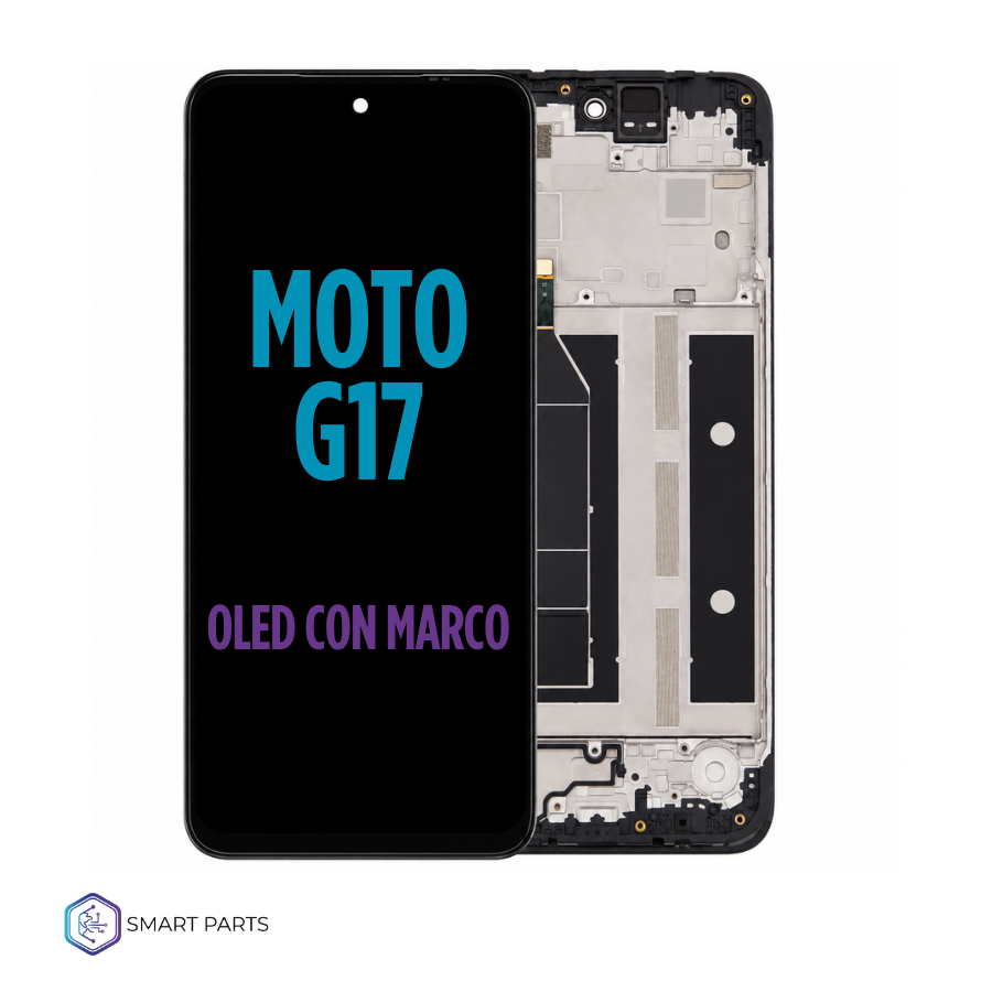 Módulo Moto G17 OLED con Marco Módulo Moto G17 OLED con Marco